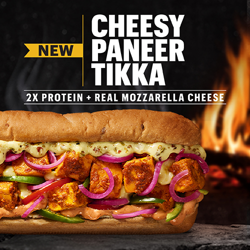 Subway — Cheesy Paneer Tikka